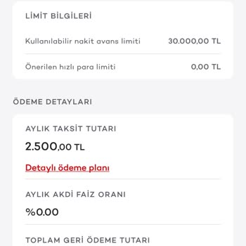 Akbank Sıfır Faizli Nakit Avans