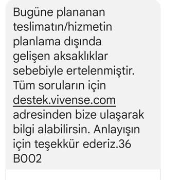 Vivense Tarafından Israrla Teslim Edilmeyen Köşe Koltuk Ve Orta Sehpa