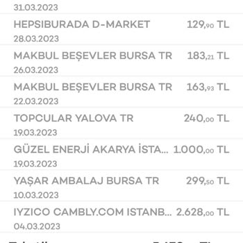 Cambly Faturalandırma Yanlış İade İstiyorum