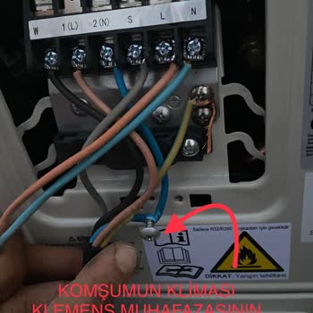Daikin Yetkili Servisin Klima Montaj Hatası