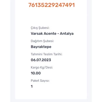 Sürat Kargo Adrese Teslim Edilmeyen Kargolar