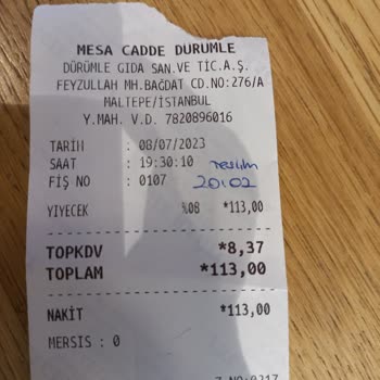 Dürümle Mesa Cadde, Eleman Eksikliği