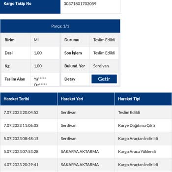 Sürat Kargo Teslim Edilmeyen Ürünü Teslim Edilmiş Gibi Gösterdi
