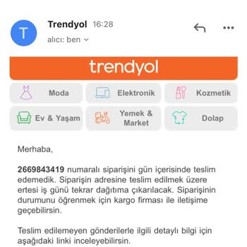 Aras Kargo Erdemli Şubesi İşini Yapmıyor