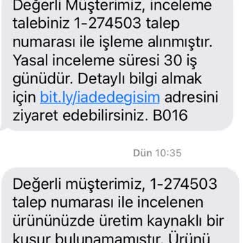 Skechers Ürünün Arkasında Durmuyor Ve Sağlam Değil