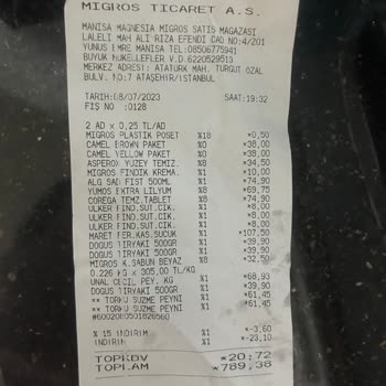 Migros Mağaza Küflü Ürün Sattı