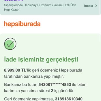 Hepsiburada Satın Aldığım Televizyonu Beni Habersiz İptal Ettiler