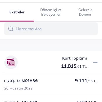 QNB Finansbank Harcama Tutarı İle Ekstreye Yansıtılan Tutar Farklı