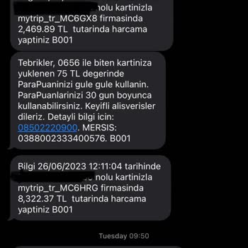 QNB Finansbank Harcama Tutarı İle Ekstreye Yansıtılan Tutar Farklı