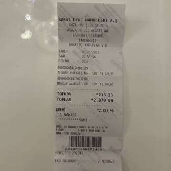 Bambi Ayakkabı Hatalı Üretim Ayakkabının Değişim Süresi