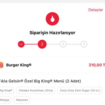 Tıkla Gelsin Uygulama Fiyat Hatası