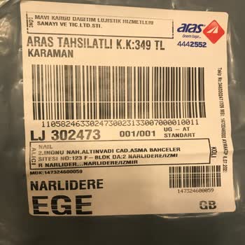 Mavi Kargo Lojistik Hizmetleri Kargo İle İlgili Sorun