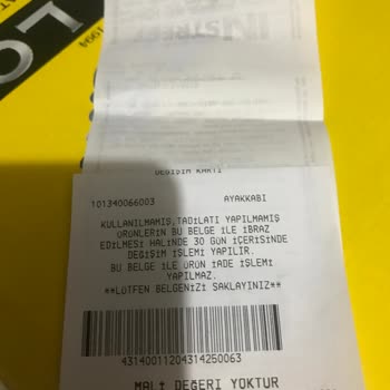 Kaysermall Garanti Kapsamındaki Spor Ayakkabı Değişimi Olmadı