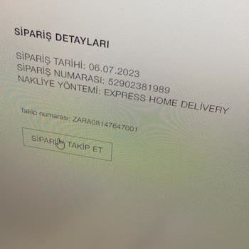 Zara Siparişim Gelemedi Saat Kaç Oldu