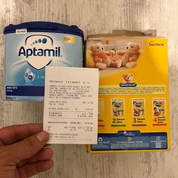 Yerli Zannettiğim Bebelac Mama Aptamil'in Kötü Koku Ve Tat