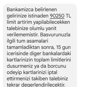 Yapı Kredi Bankası Kredi Kartı Limiti Sorunu