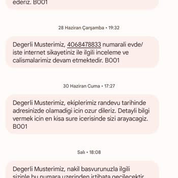 Türk Telekom Hizmet İçin Uygun Muhatap Bulamamak