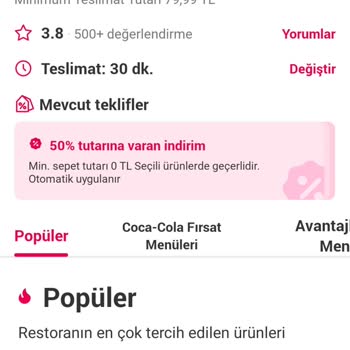 Domino's Pizza Yemeksepeti.com Üzerinden Yapılan Siparişte Yaşanan Sorun