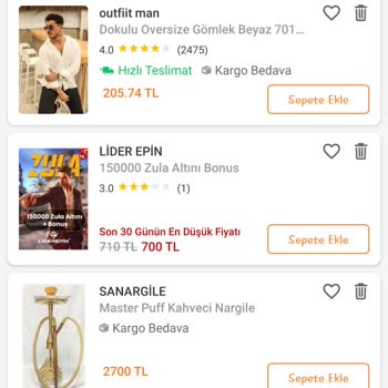 Trendyol Bilgim Dışında Sipariş Geçilmiş