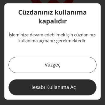 Poca Hesap Aktif Değil