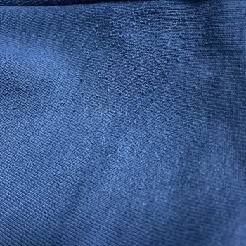 Mavi Eşofman Pamuklanması