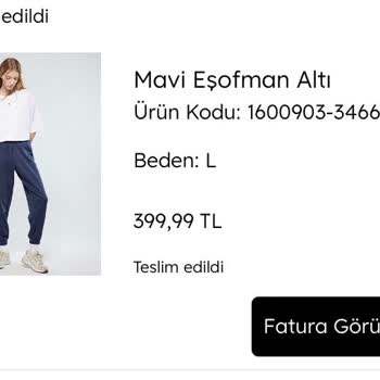 Mavi Eşofman Pamuklanması