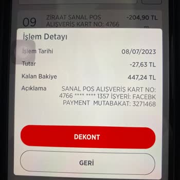 Facebook Payment İzinsiz Ödeme