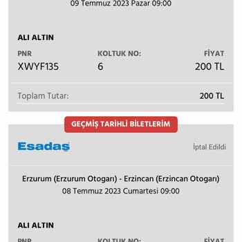 Obilet Bilet İptali Ve Ücret İadesi
