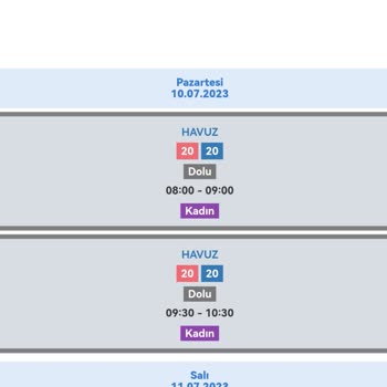Spor İstanbul Kontenjan Doluluk Problemi