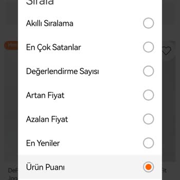 Trendyol Uygulamada Eksikliğin Düzeltilmesi