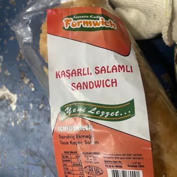 Opet Sandiviç Küflenmesi Sağlıksız Ürün