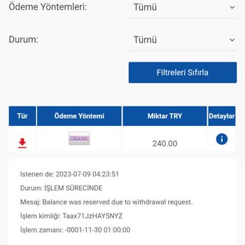 Tümbet Para Ödemiyor