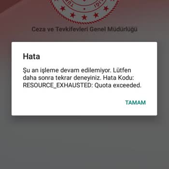 Adalet Bakanlığı E Görüş Hata Veriyor