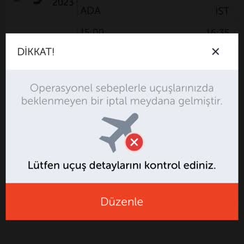 THY İptal Edilen Uçak Sıkıntısı