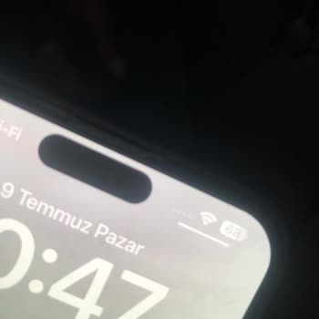 iPhone Kayıt Yaptım Servis Yok