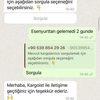 Kargoist Kargo Firmasi Sorumsuzluğu Ve Pişmanlığı
