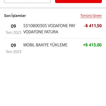 Vodafone Pay İle Yapılan Ödeme Sonrası Kampanya Avantajından Yararlanamama