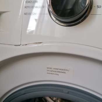 Samsung Çamaşır Makinemiz Eşyaları Yırtıyor, Yıkamıyor