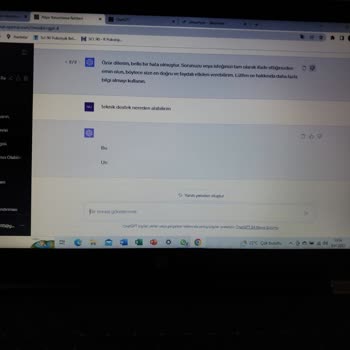 ChatGPT Yanlış Ve Yarım Cevap Alma