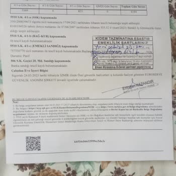 SGK Emeklilik Başvurusu, Sonucu Hakkında, Bilgi.