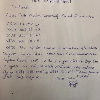 Turkcell Usulsüzlüğü Ve Superbox İptal Sağlanmaması
