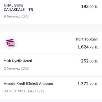 QNB Finansbank Yıllık Üyelik Ücreti