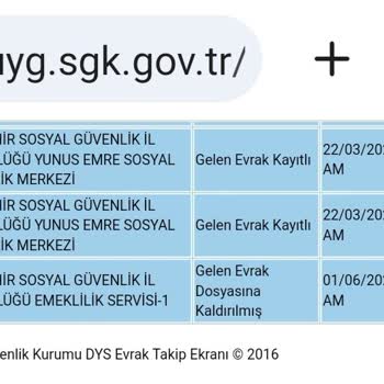 SGK Emeklilik Müracaatım Sonuçlanmadı