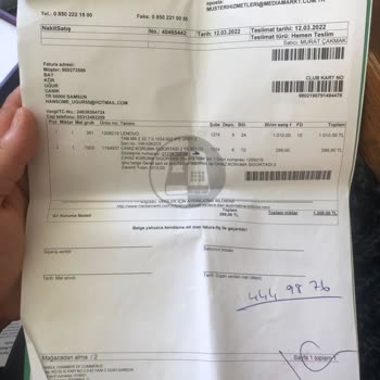 Media Markt Tablet Şirketi Ve Kasko