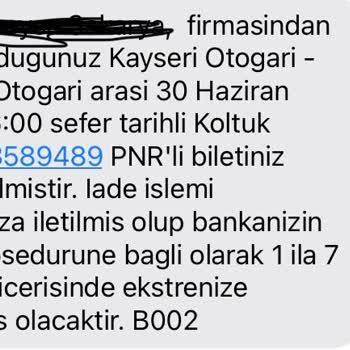Obilet İptal İade Ücreti