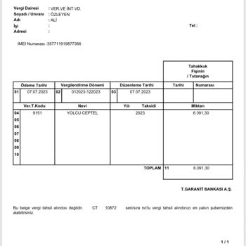 BTK (Bilgi Teknolojileri ve İletişim Kurumu) IMEI Harcı Mağduru