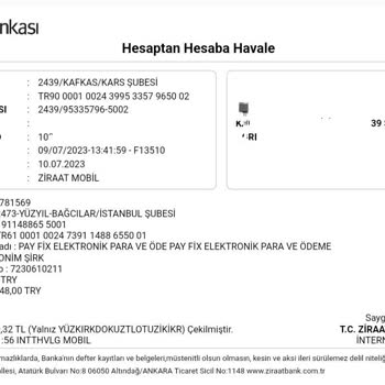 Payfix Hesabıma Toplamda 266 TL Para Yatırdım, Param Hesabıma Geçmedi