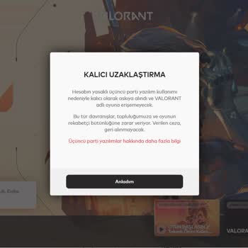 Valorant Durduk Yere Ban Yedim