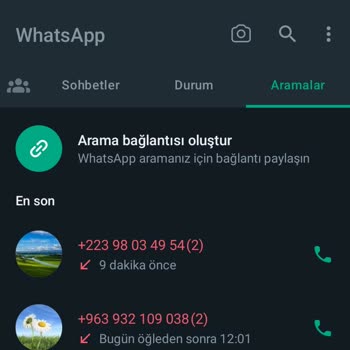 WhatsApp Üzerinden Yabancı Alan Koduna Sahip Numaraların Araması