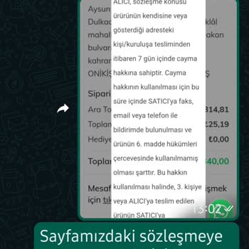 Su Butik - Seda Tutulmaz Cayma Hakkını Kabul Etmiyorlar